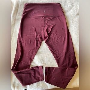 lululemon align leggings (8) 25”